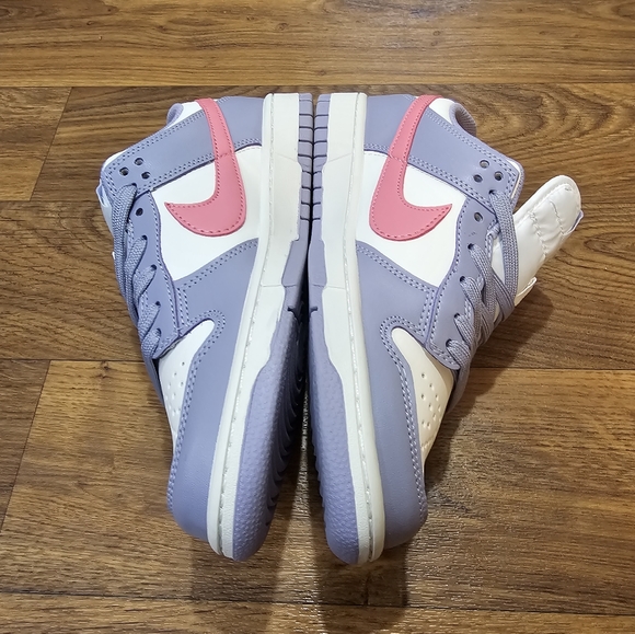 Nike Dunk Low Indigo Haze Coral Chalk Pink Purple - Picture 6 of 9